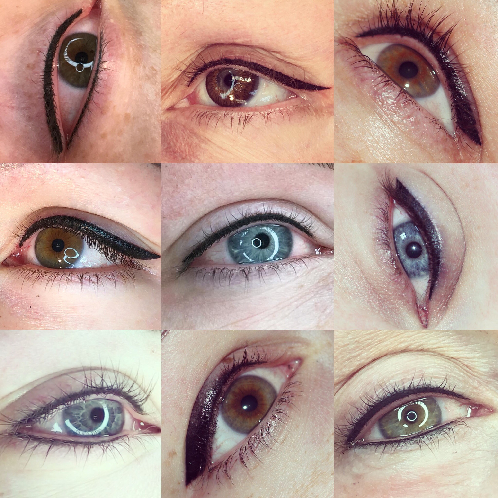 Permanent Eyes before and after image
