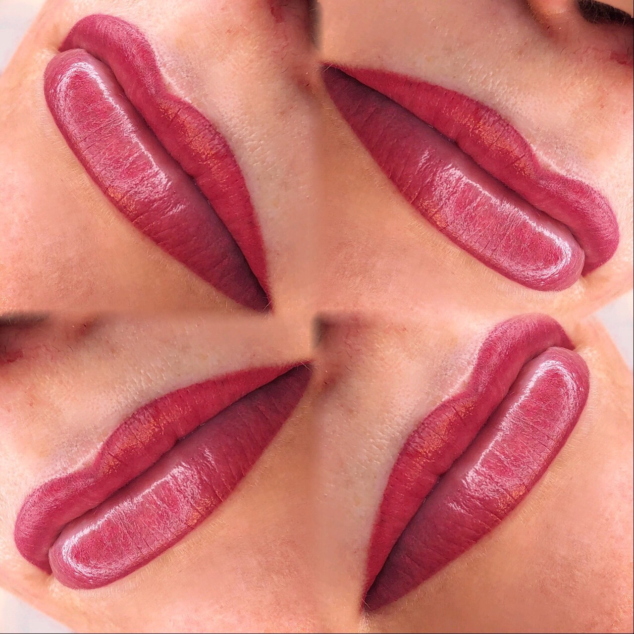 Permanent Lips before and after image