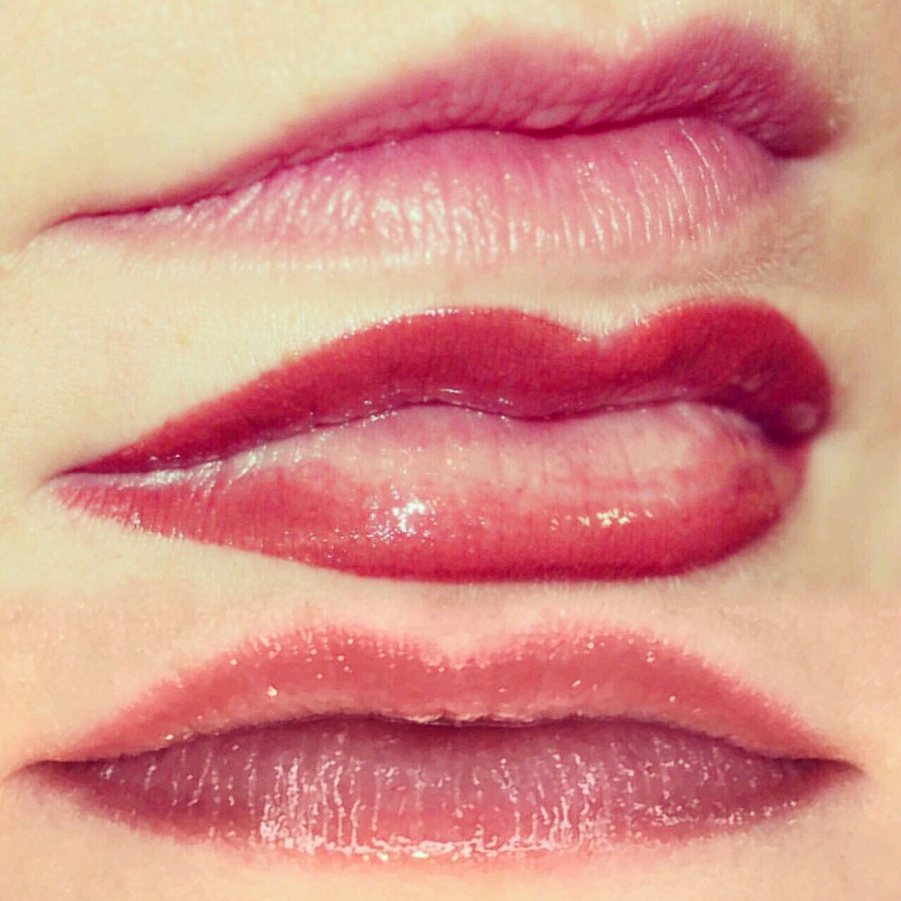 Permanent Lips before and after image