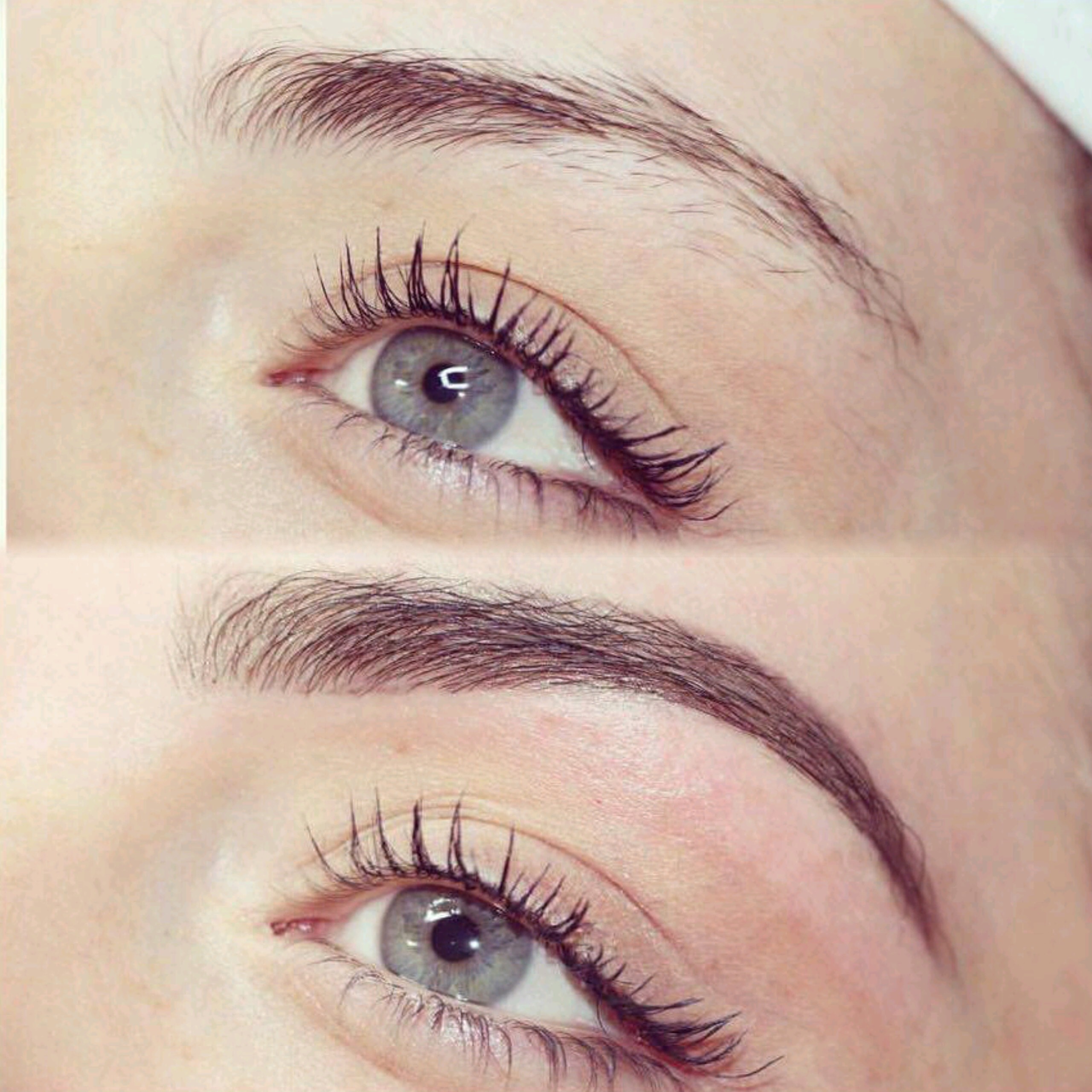 HD Brows Eyebrows before and after image